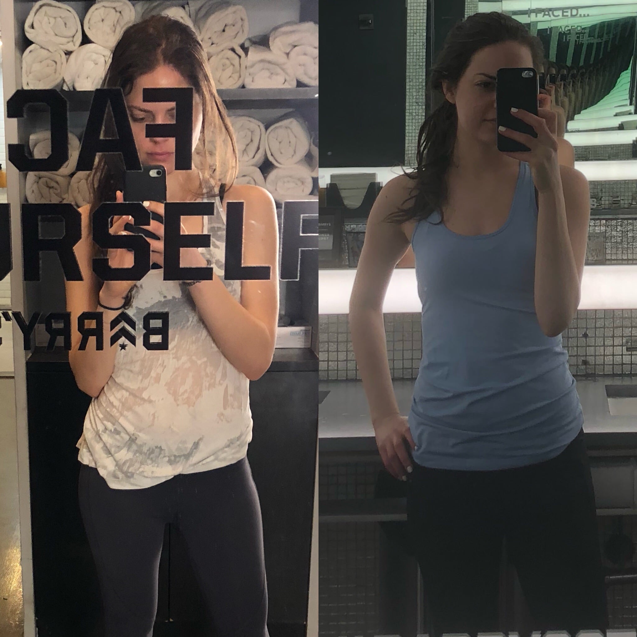 Before and After 30 Days of Bootcamp