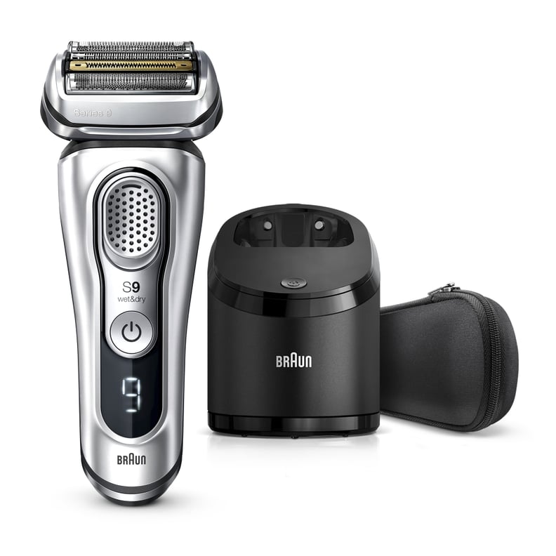 Braun Series 9 9370cc Wet Dry Mens Electric Shaver With Clean Station