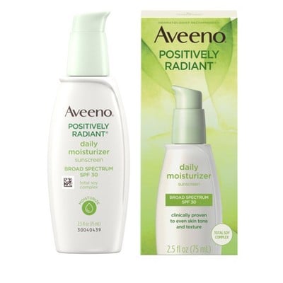 Aveeno Positively Radiant Daily Moisturiser