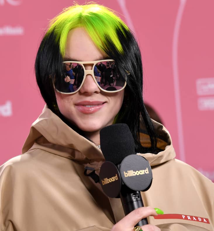 Billie eilish shop prada sunglasses