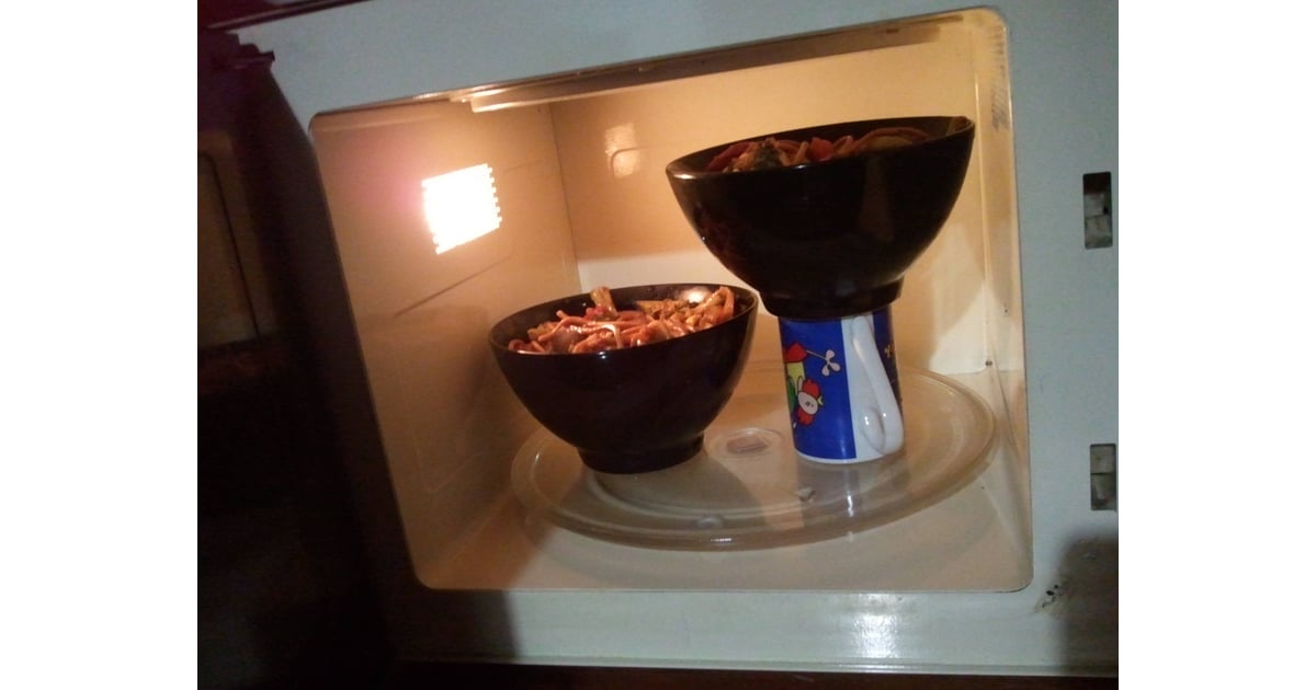 Microwave 2 Bowls at Once Best Reddit Life Pro Tips POPSUGAR Smart Living Photo 68