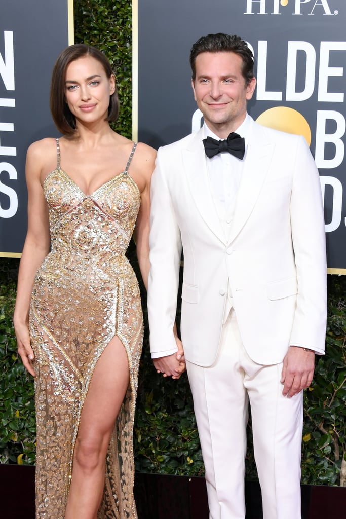 Bradley Cooper and Irina Shayk at the 2019 Golden Globes