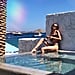 Gigi Hadid Black Bikini Greece 2018