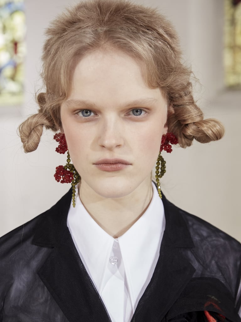 Simone Rocha Fall 2021 Features Patchwork and Regencycore