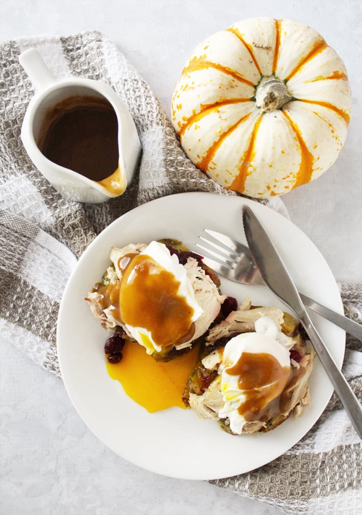 Thanksgiving Leftovers Eggs Benedict