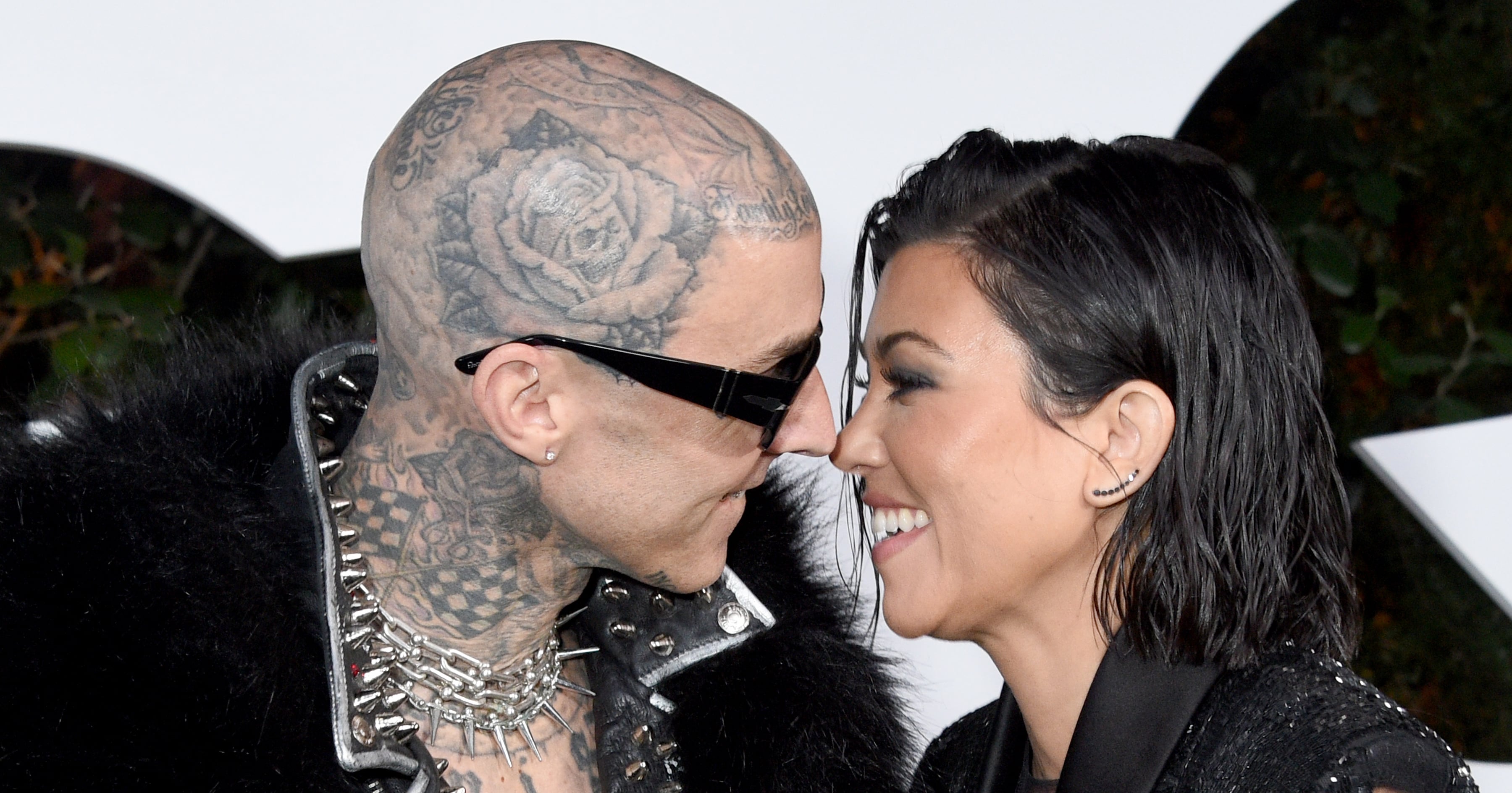 Kourtney Kardashian's Manicure With Travis Barker's Initials PS Beauty