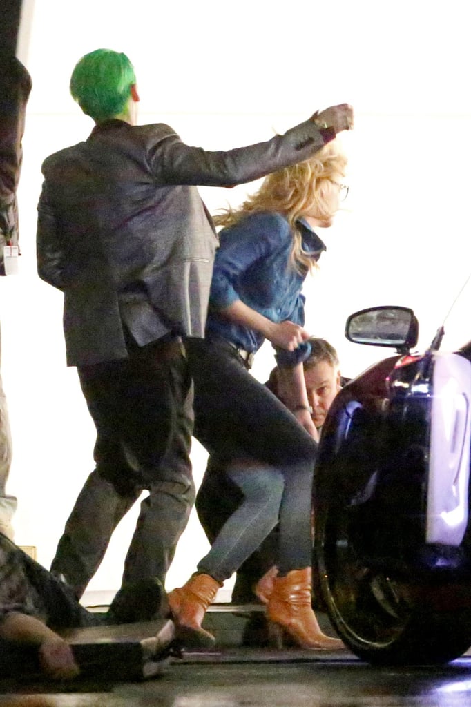 Suicide Squad Set Pictures