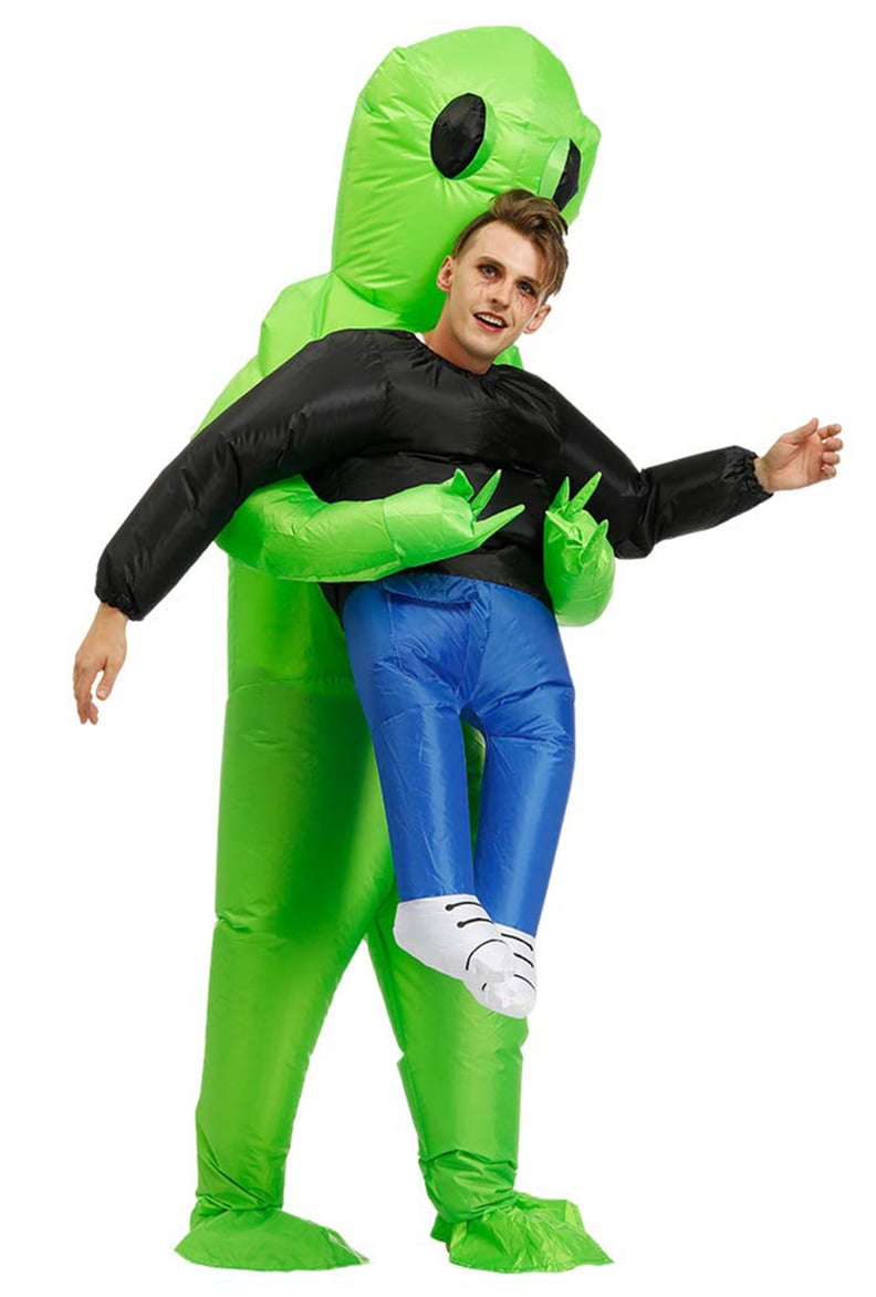 Inflatable Alien Carrying Human Costume