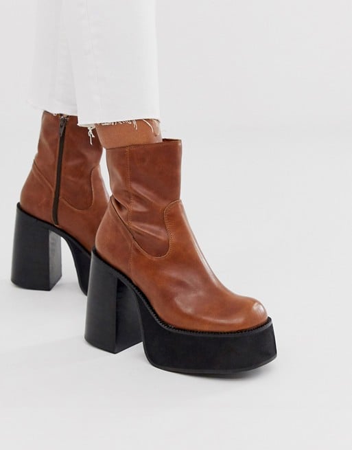 big chunky platform boots