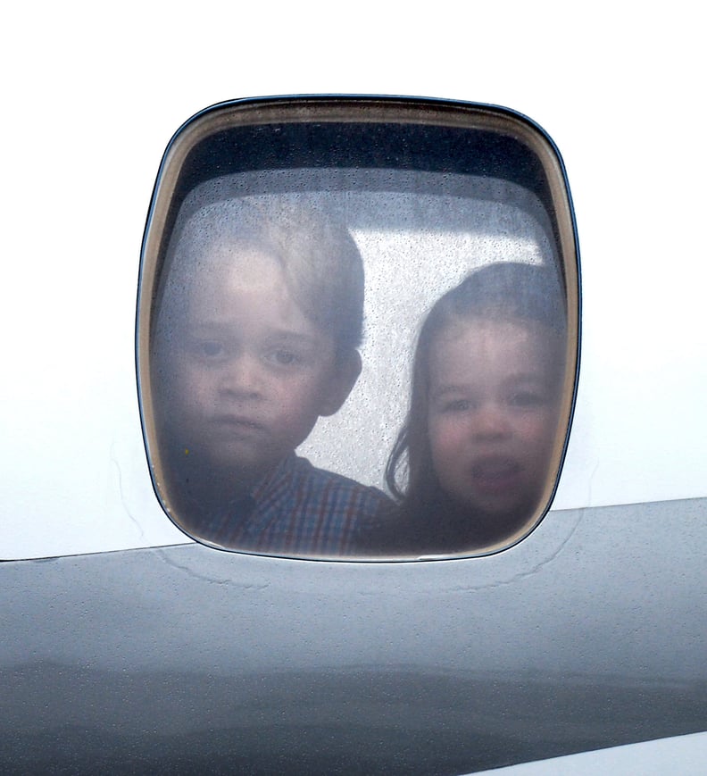 When You Were Waiting on the Tarmac With a Cardboard "I Love You, George!" Sign