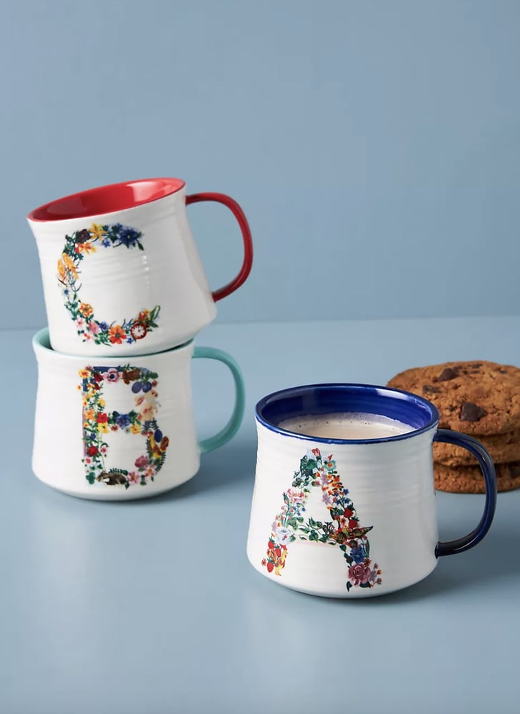 A Personalized Mug: Nathalie Lete Bouquet Monogram Mug | Best Gifts For ...