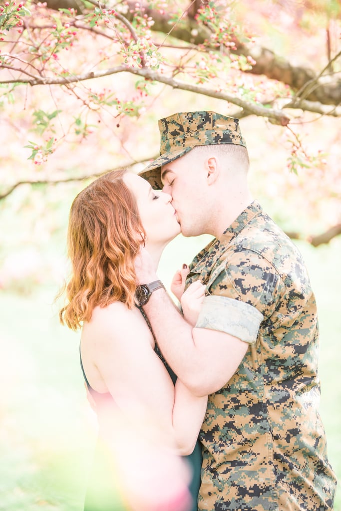 Military Couple Engagement Session in Washington DC