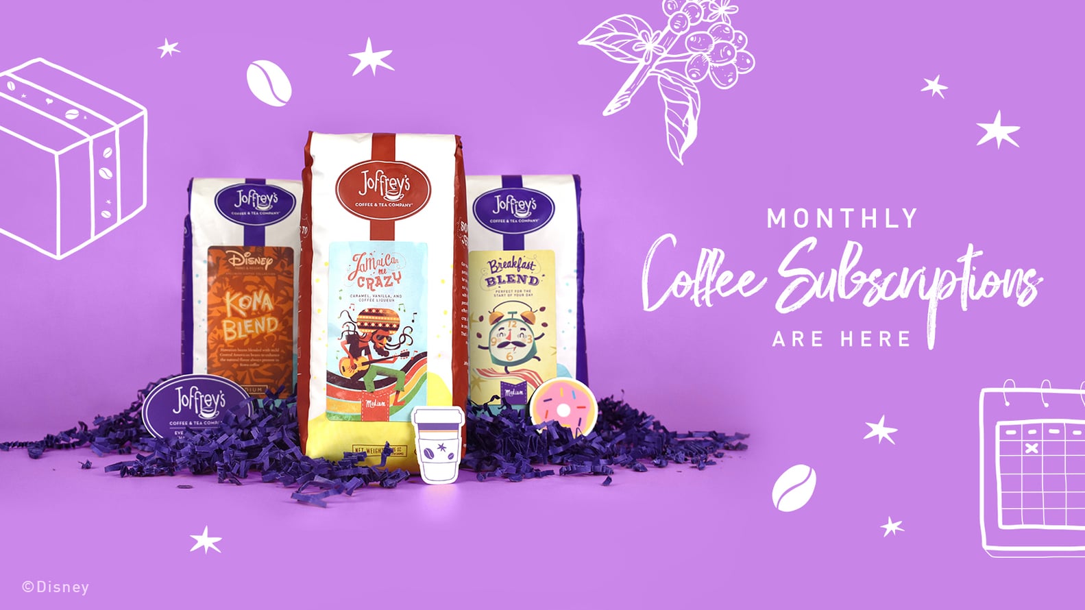 Joffrey's Launched a Disney Coffee Subscription POPSUGAR Food