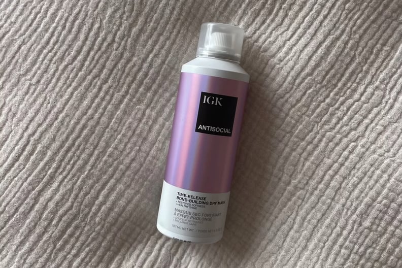 Revisión del editor de mascarilla para cabello seco sin enjuague antisocial IGK