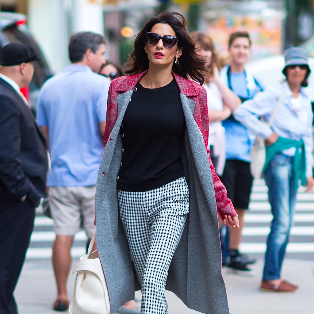 amal clooney office wear