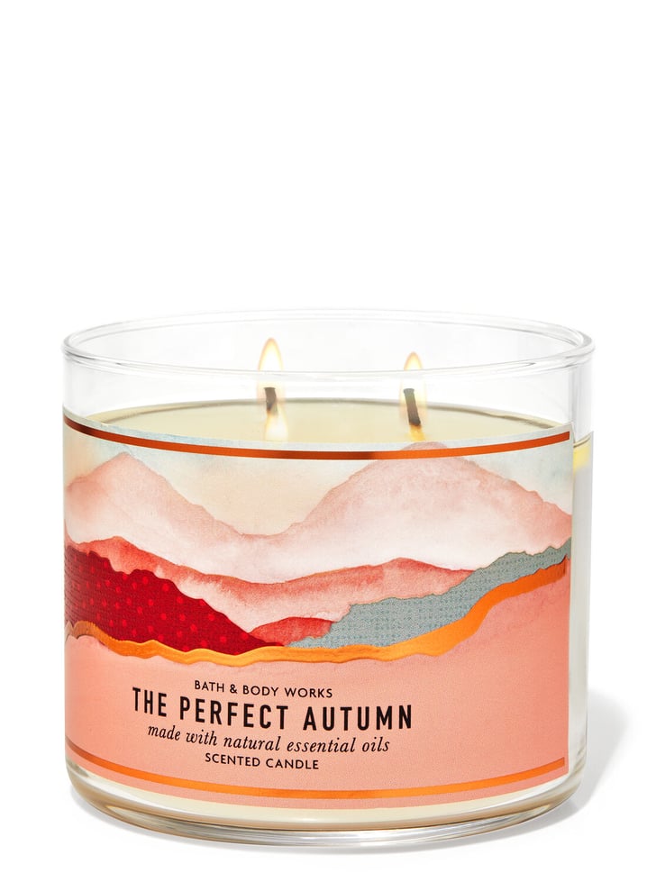 Bath & Body Works The Perfect Autumn 3Wick Candle The Best Fall Candles of 2021 POPSUGAR