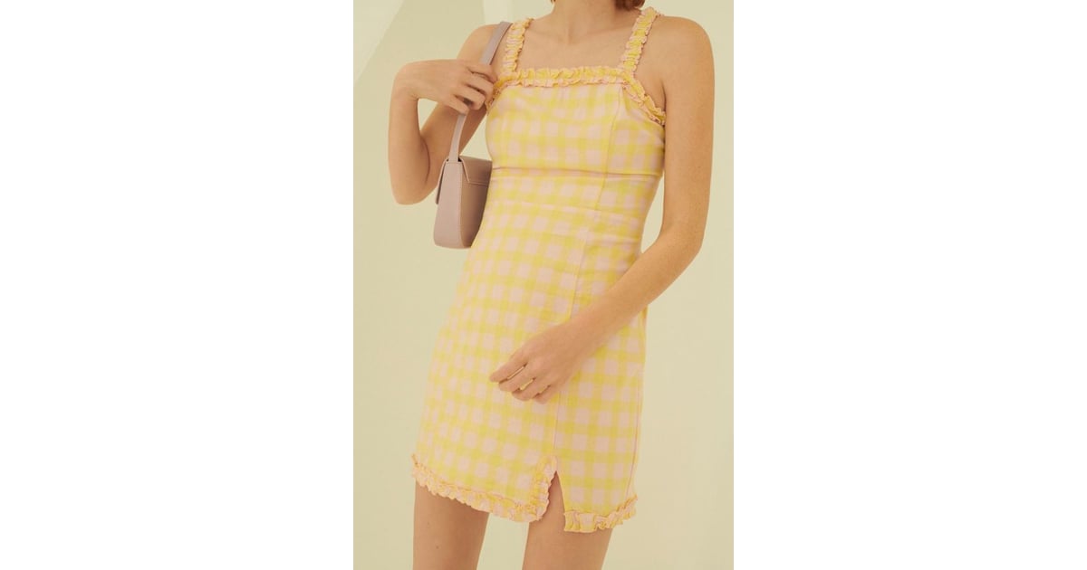 UO Wren Linen Ruffle Mini Dress 18 Perfect Spring Dresses You re