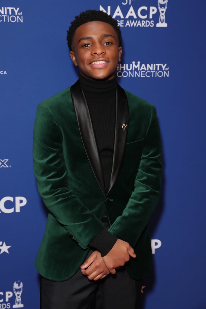 Caleel Harris at the 2020 NAACP Image Awards Dinner