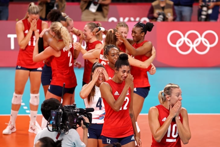 The Us Womens Volleyball Team Wins Their First Olympic Gold Popsugar Fitness Uk Photo 11