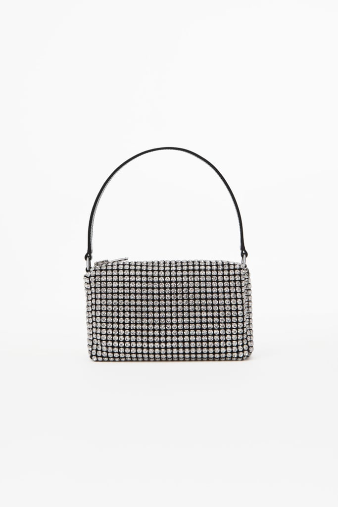 Alexander Wang Chain Mesh Rhinestone Pouch