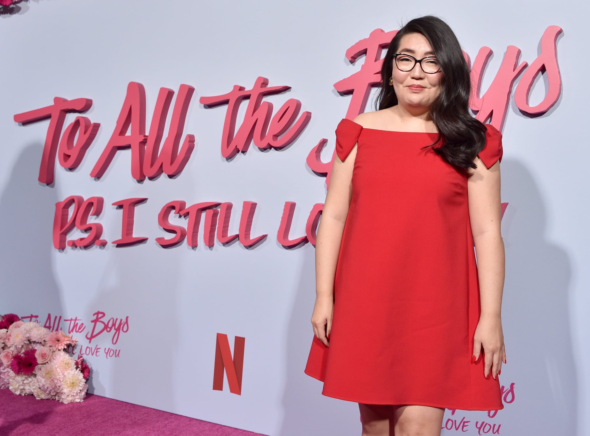 HOLLYWOOD, CALIFORNIA - FEBRUARY 03:  Jenny Han attends the Premiere Of Netflix's 