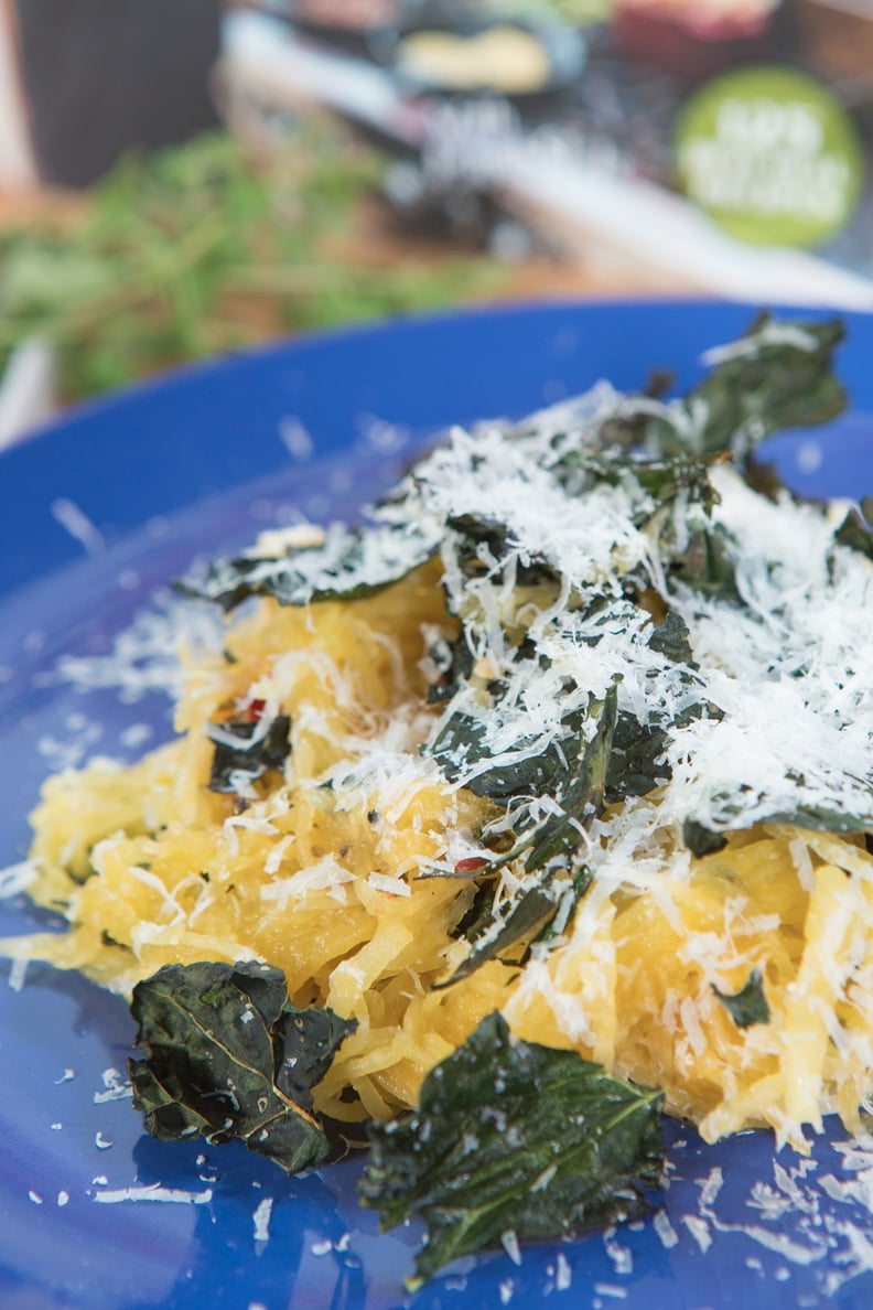 Spaghetti Squash With Kale and Parmesan