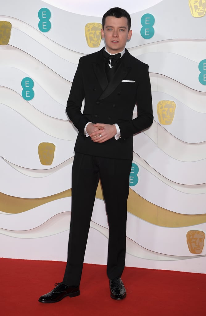 Asa Butterfield at the 2020 BAFTAs in London