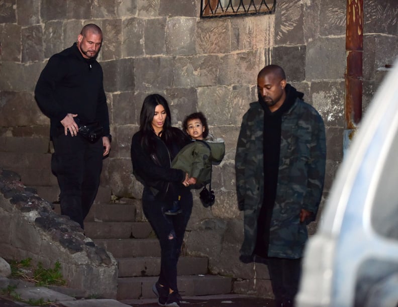 Where is Kim's matching green jacket?