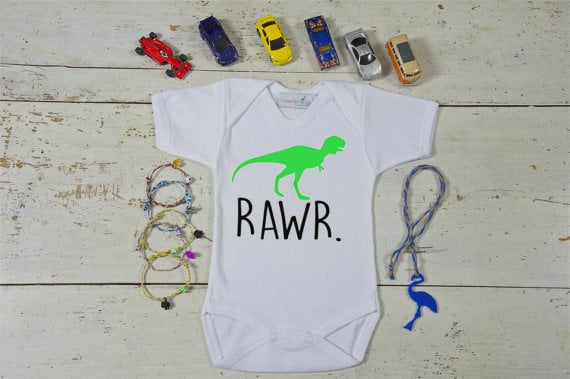Rawr Dinosaur Onesie