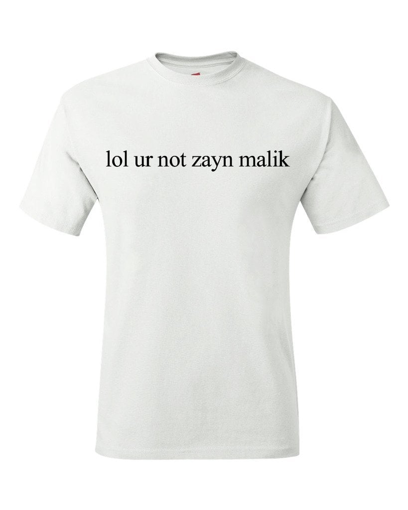 zayn malik nirvana shirt