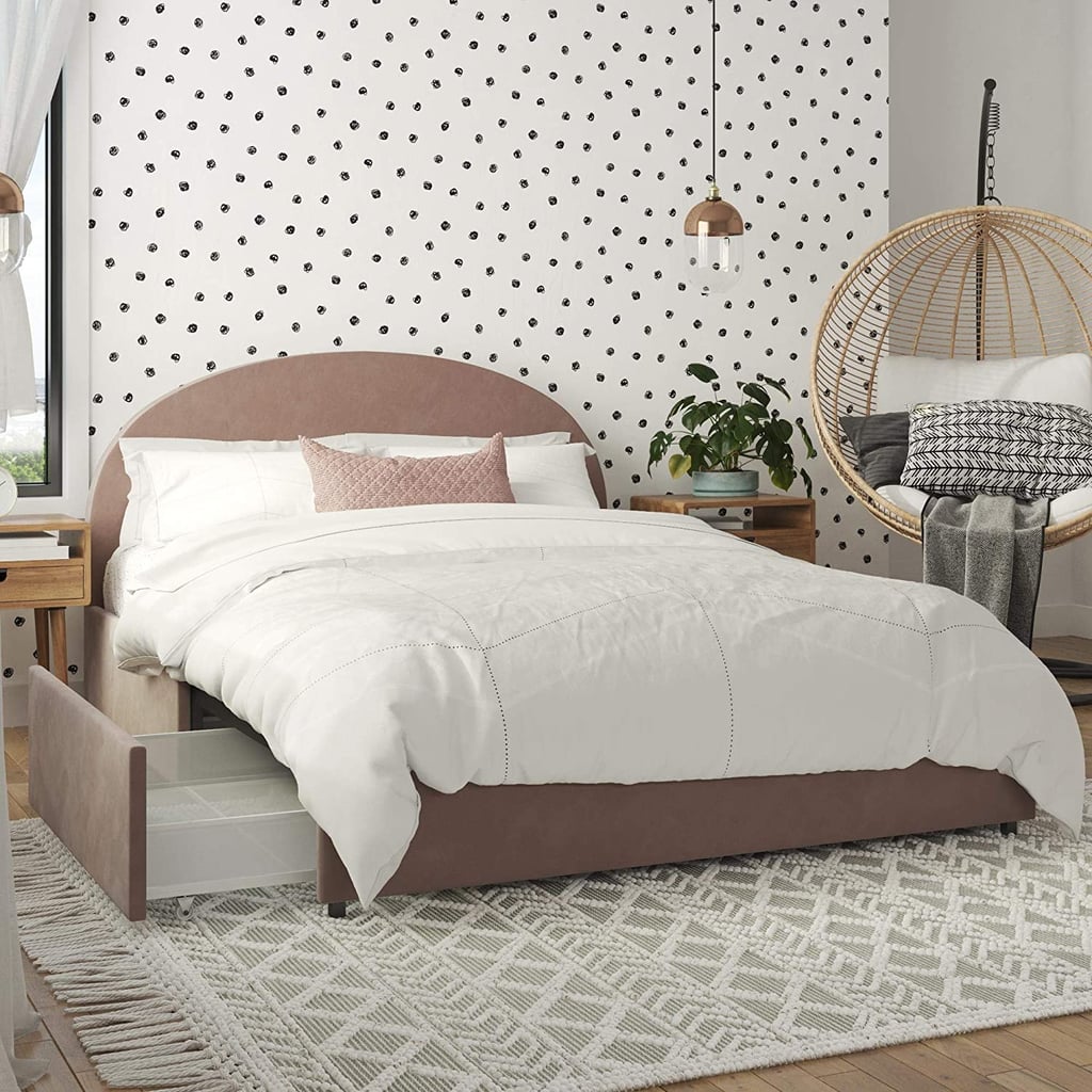 For the Bedroom: A Curved Platform Bed