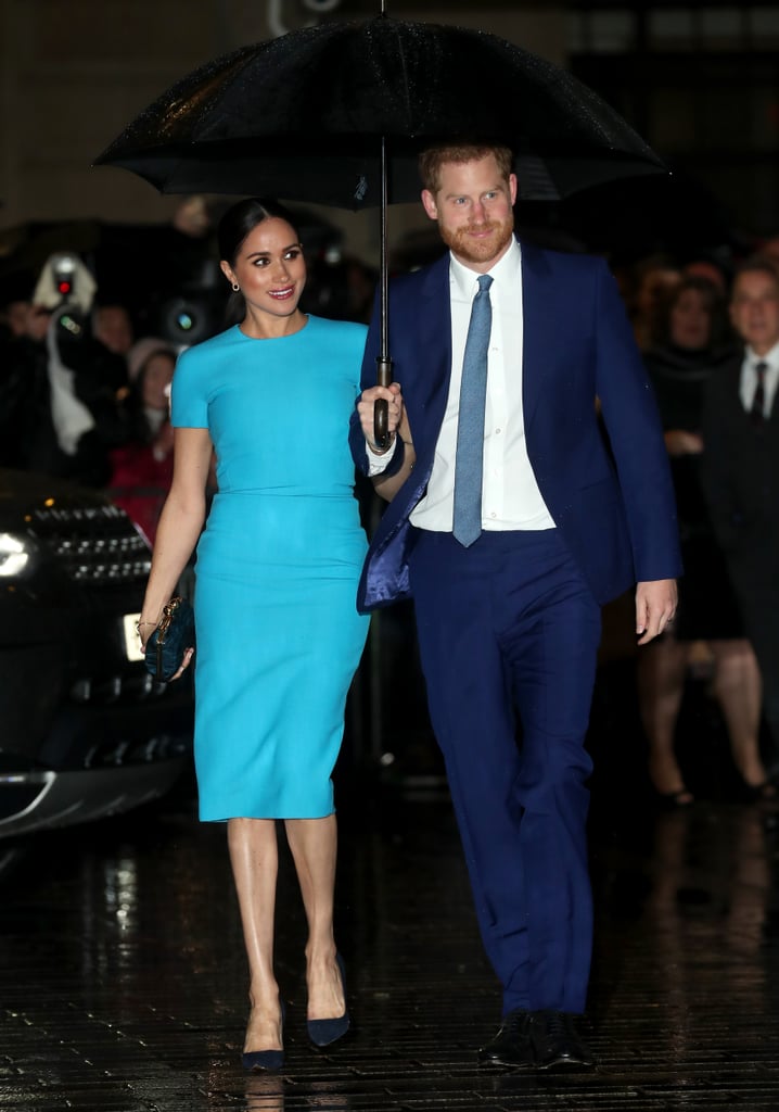 Prince Harry and Meghan Markle at the 2020 Endeavour Awards