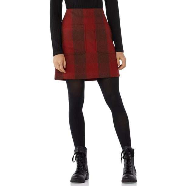 Free Assembly Women's Stamp Skirt | Best Free Assembly Winter Clothing ...