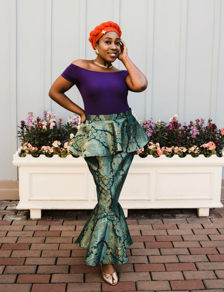 Ariel The African Printcess Women Dress Up As Disney Princesses In African Prints Popsugar 