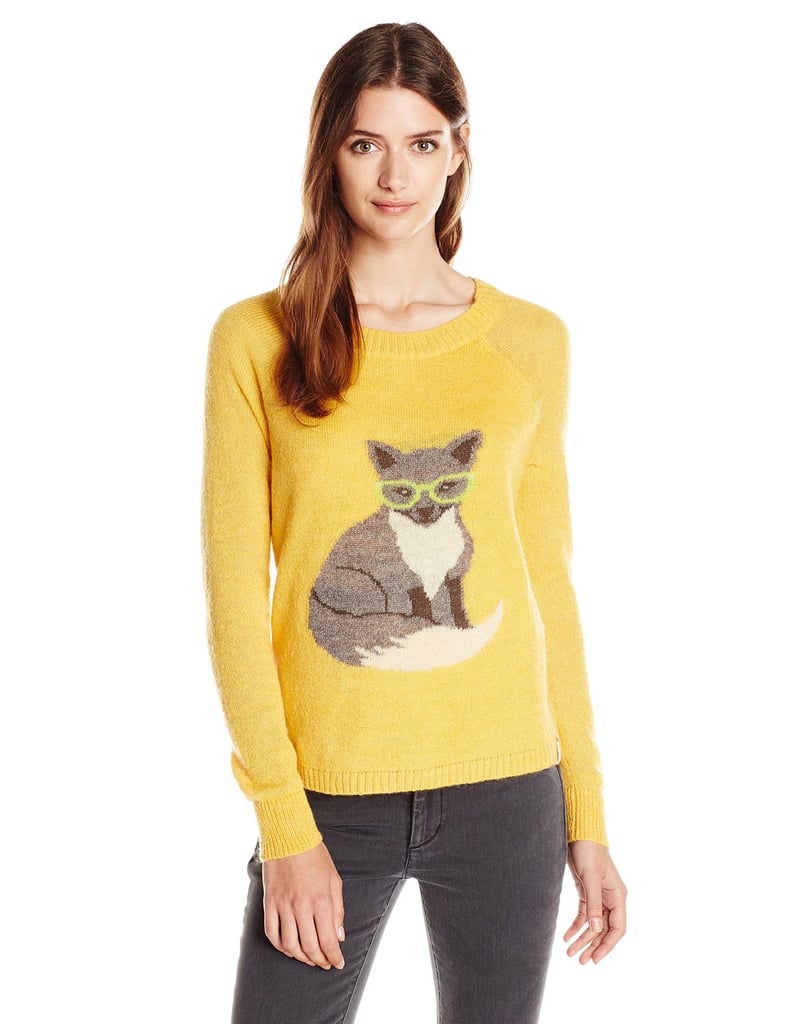 Woolrich Women's Motif Mohair Crew Sweater in Mineral Yellow ($89)