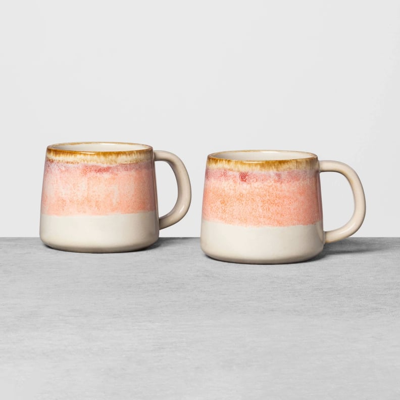 2pk Ombre Mug Set in Pink