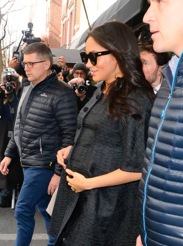 Meghan NYC New York CH Carolina Herrera Matryoshka Locked Tote Bag Feb 19  2019