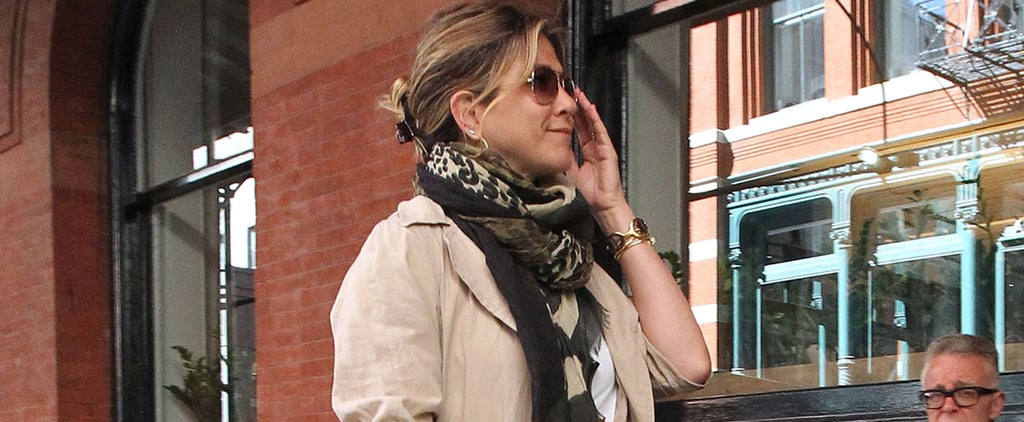 Jennifer Aniston Wearing Sneakers