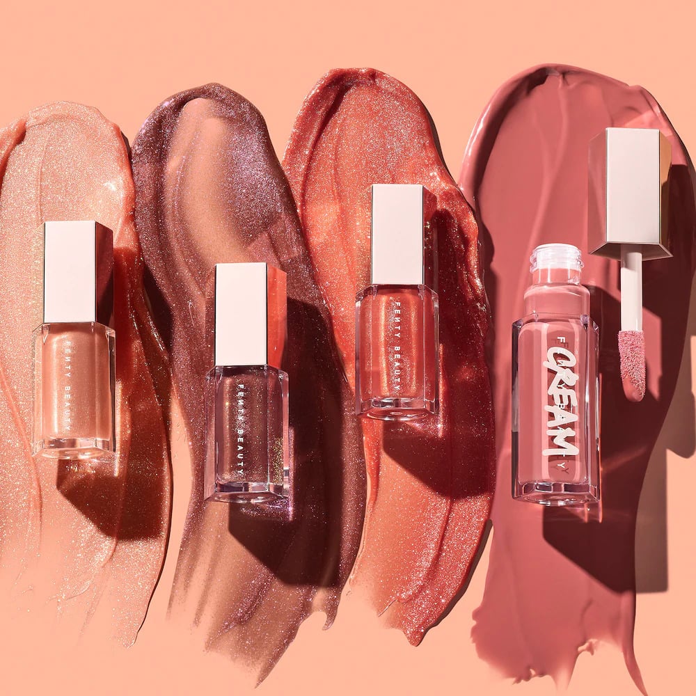 For a Lip Gloss Lover: Fenty Beauty Glossy Posse: Fantasy 4Sum 4-Piece Gloss Bomb Set