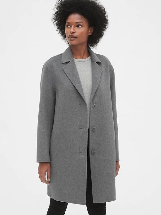 gap grey coat