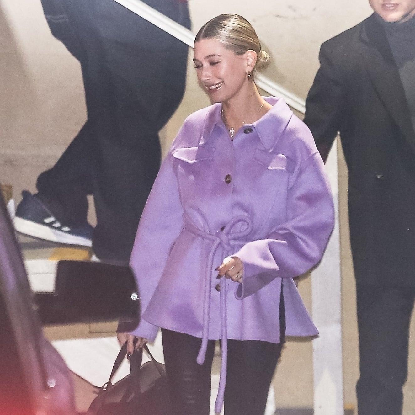 justin bieber purple sweater