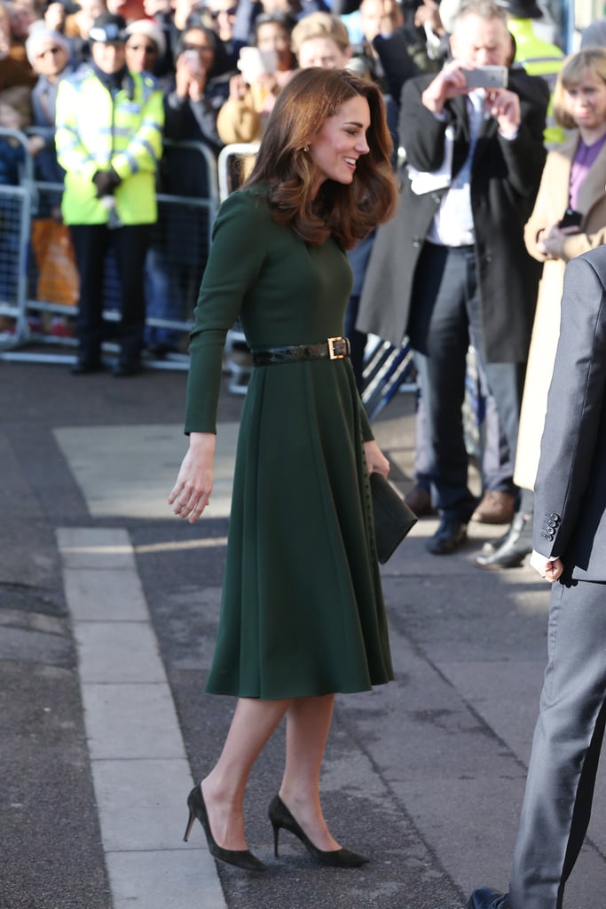 Kate Middleton's Green Beulah London Dress January 2019