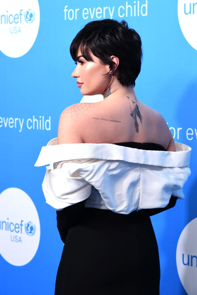 Demi Lovato's "Rebirth of the Spirit" Tattoo