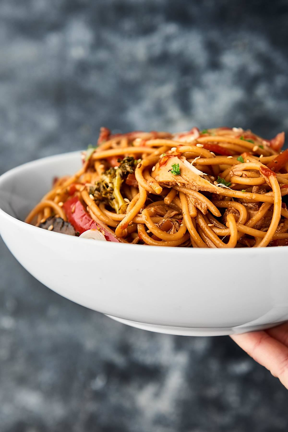 Slow Cooker Lo Mein Party Of 2 These Are The Best Summer Dinner Recipes To Make For You And Your Plus One Popsugar Food Photo 40 Add ¼ cup water and cook on medium for 30 minutes. slow cooker lo mein party of 2 these