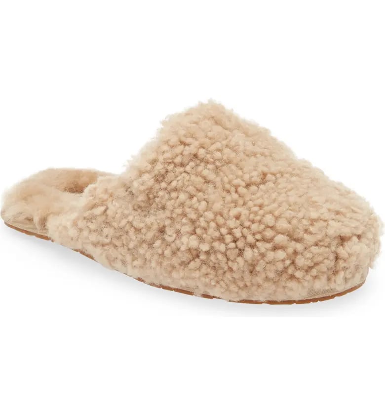 Ugg Maxi Curly Genuine Shearling Clog