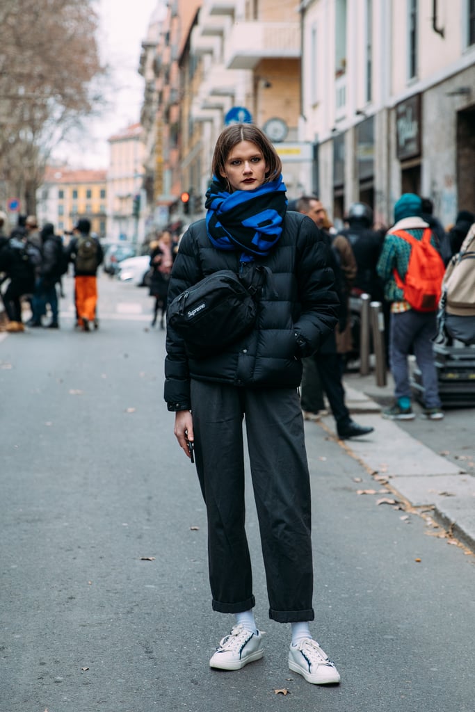 Day 5 | Street Style at Milan Fashion Week Fall 2018 | POPSUGAR Fashion ...