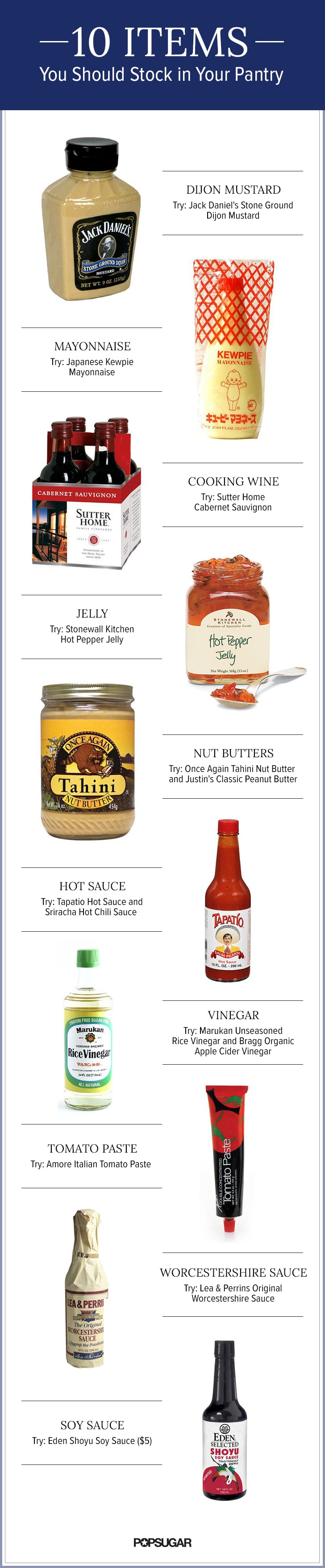 Essential Condiments For Home Cooks