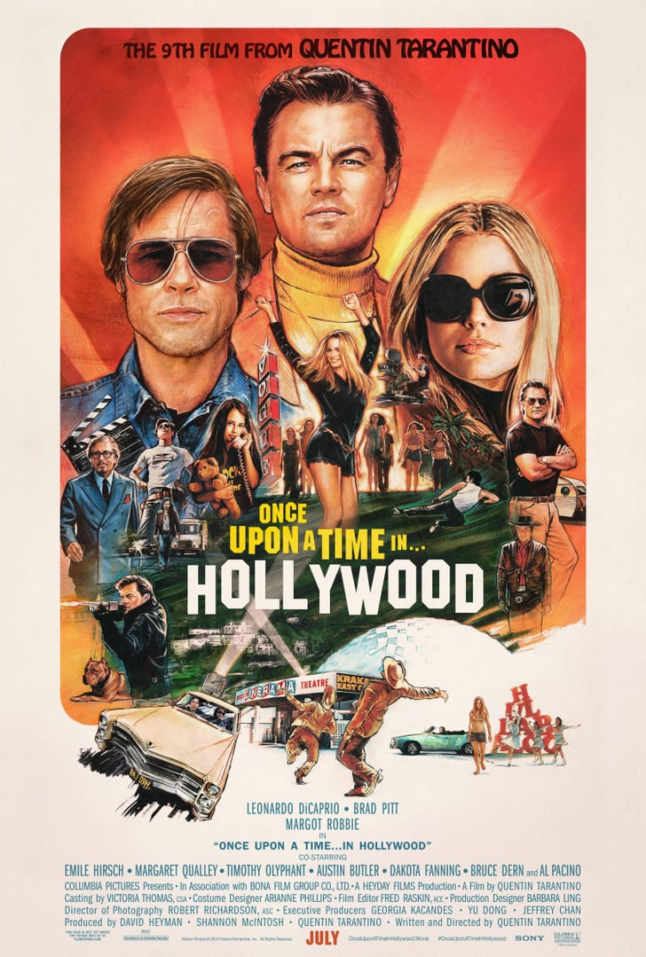 Image result for once upon a time in hollywood poster