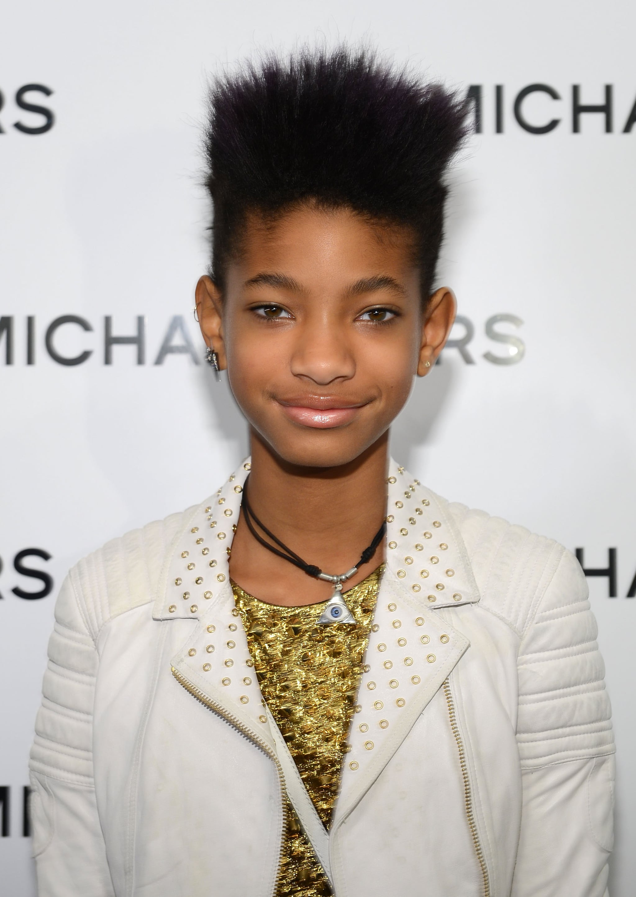 Another stand-up hair look (had to). | 39 Times Willow Smith Was a Beauty  Badass (and You Wanted to Copy Her) | POPSUGAR Beauty Photo 24