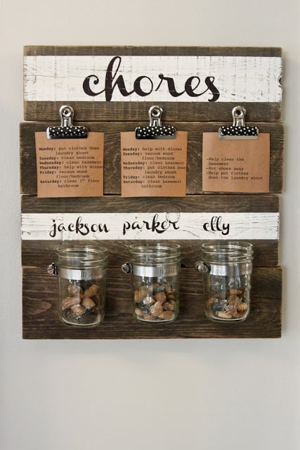 DIY Chore Reward System